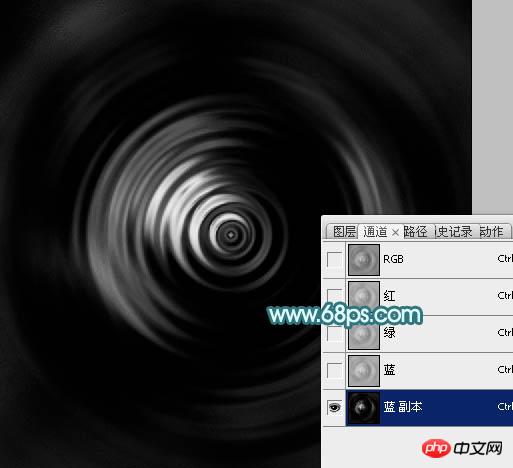 photoshop制作非常清凉的夏季水纹壁纸