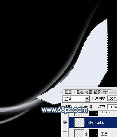 photoshop制作唯美的抽象光束蒲公英