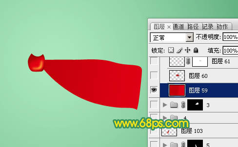 photoshop制作逼真精美的丝绸质感红色蝴蝶结