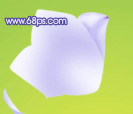 Photoshop 制作一支漂亮的蓝紫色花朵