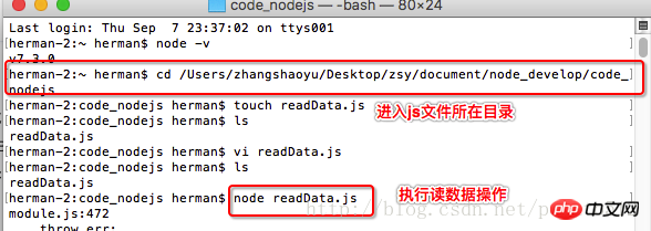 node.js操作MongoDB