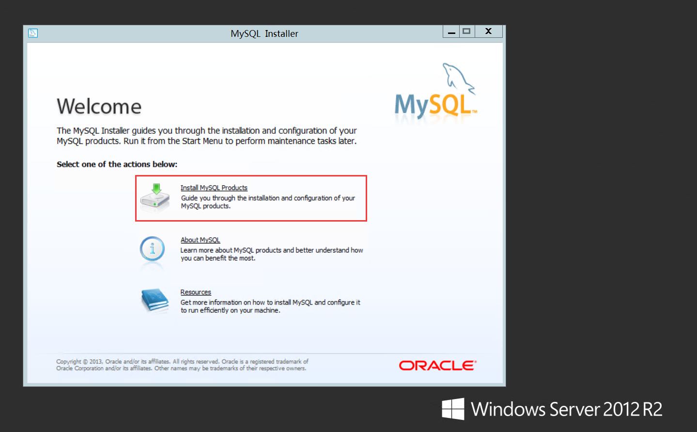 Windows Server 2012 配置指南 之 MySQL环境搭建篇