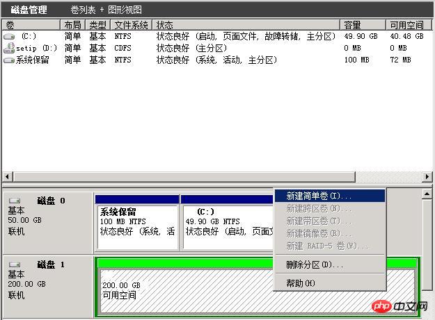 格式化For Windows 2008和硬盤分區（圖）