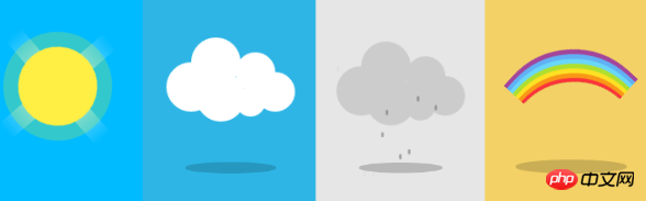 pure-css3-weather-icon