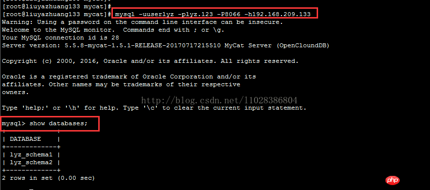 Mycat讀寫分離在MySQL主從復制基礎上實現的實例