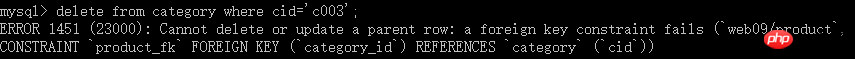 MySQL學習之外鍵的圖文詳解