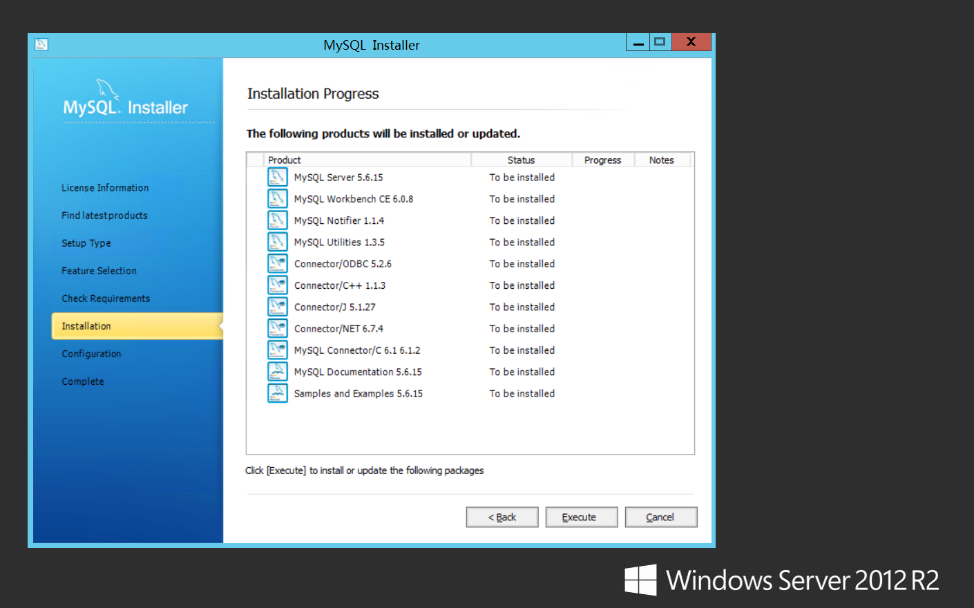 Windows Server 2012 配置指南 之 MySQL环境搭建篇