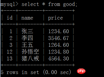 PHP基礎教程十四之使用MySqli操作資料庫