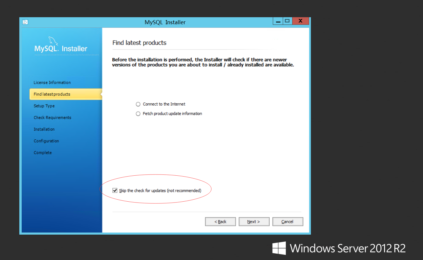 Windows Server 2012 配置指南 之 MySQL环境搭建篇