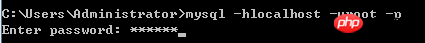 MySQL帮助的使用