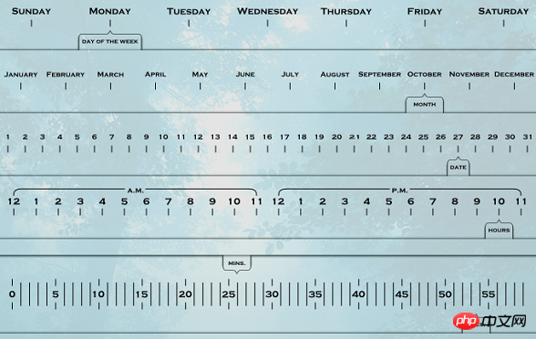 jquery-cool-clock