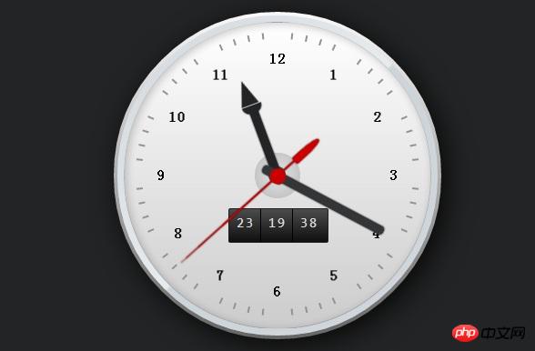 html5-css3-clock-with-date