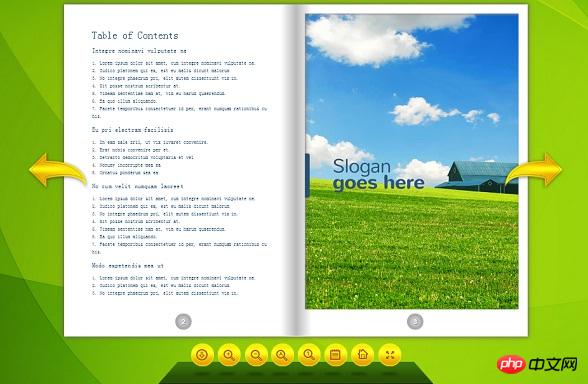 jquery-css3-book-flip