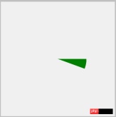 Canvas practical example 2 - fan shape