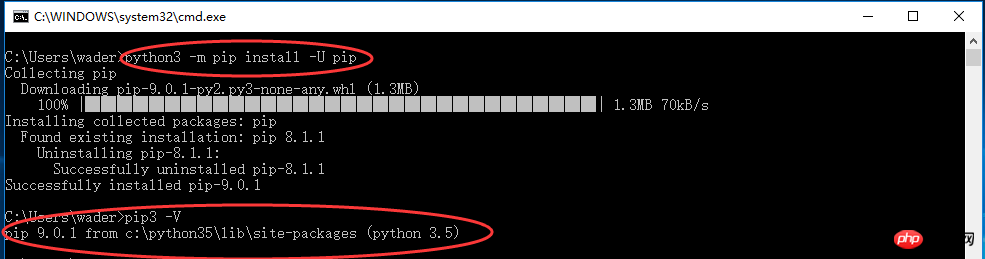 Vous apprendre à installer les versions python2 et python3 dans un environnement Windows