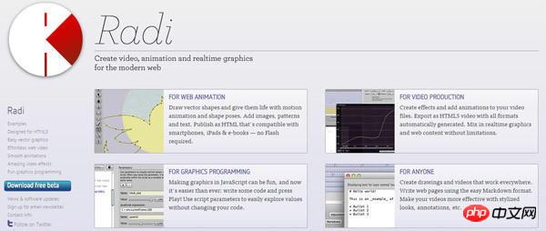 Partagez 10 outils d'animation classiques en HTML5