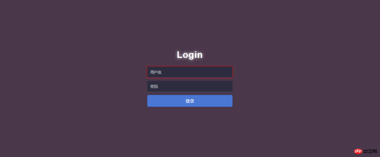 A beautiful login page made in Html