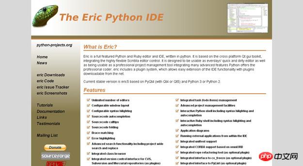 The Eric Python IDE
