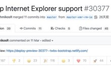 Web 开发里程碑时刻：Bootstrap 宣布放弃支持 IE