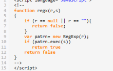 JavaScript正则表达式常用基本语法