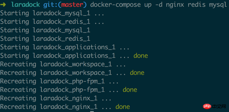 如何使用 Docker 搭建 Laravel 环境 