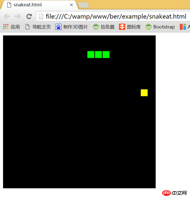 So entwickeln und implementieren Sie ein einfaches Schlangenspiel mit js