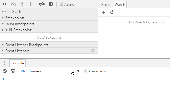 js implementiert das Breakpoint-Debugging