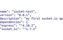 nodejs结合socket.io实现websocket通信功能