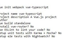 vue与TypeScript集成配置教程