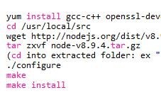 Linux无法正常安装与卸载Node.js的方法实例