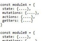 Vuex模块化(module)实例详解