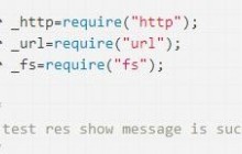 Node.JS搭建简易版json服务