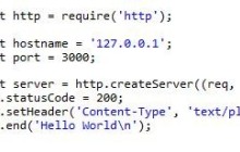 node.js基础知识学习
