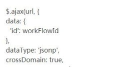 js cross-domain request service instance analysis