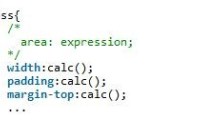 CSS3 calc()计算属性详细介绍