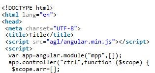 AngularJs는 테이블 추가, 삭제, 수정 쿼리 함수 코드를 구현합니다.