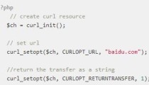 PHP中如何使用CURL