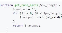 PHPはランダムコードの生成を実装します