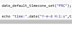 PHP 地域時間の選択と設定