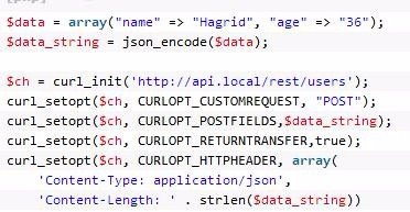 Summary of curl function definition and usage