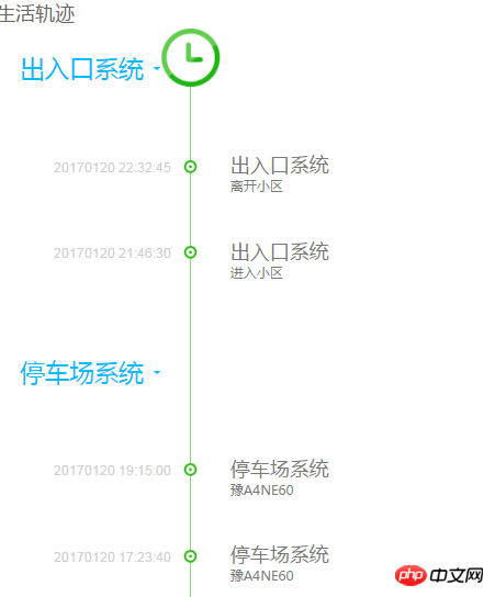 几款Jquery实现的漂亮时间轴教程