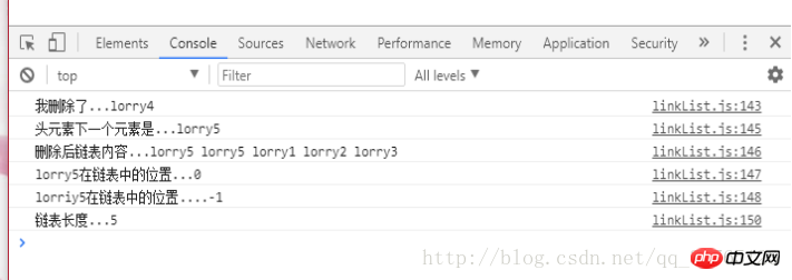 Implementierung des Codes für die gemeinsame Nutzung von JS-Stack-, Warteschlangen- und verknüpften Listendatenstrukturen