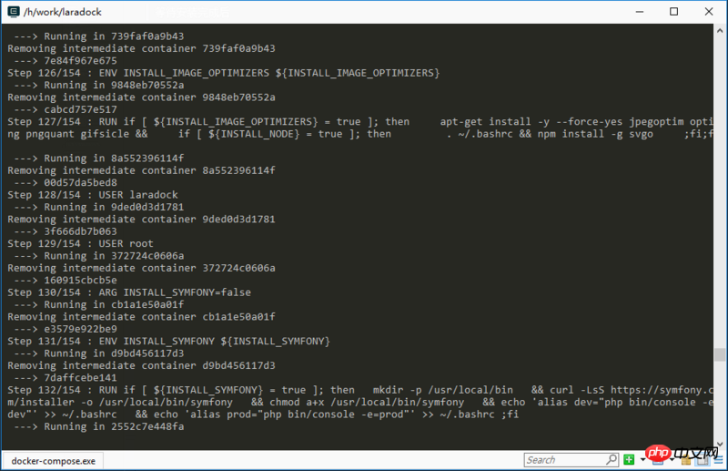 docker搭建laravel开发环境实例