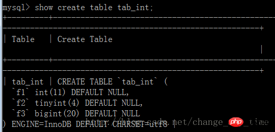 Explication détaillée des exemples dopérations de table de données MySQL