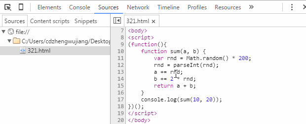 js implementiert das Breakpoint-Debugging