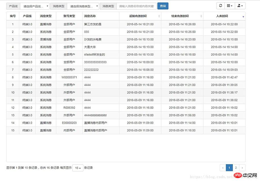 如何使用Bootstrap table中toolbar新增條件查詢