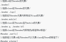 CSS的选择器有哪些常见问题