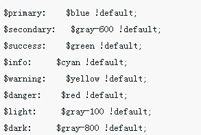 Custom settings for Bootstrap 4