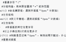 正则中的平衡组使用详解（附代码）