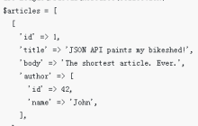 JSONAPI在PHP中的使用方法